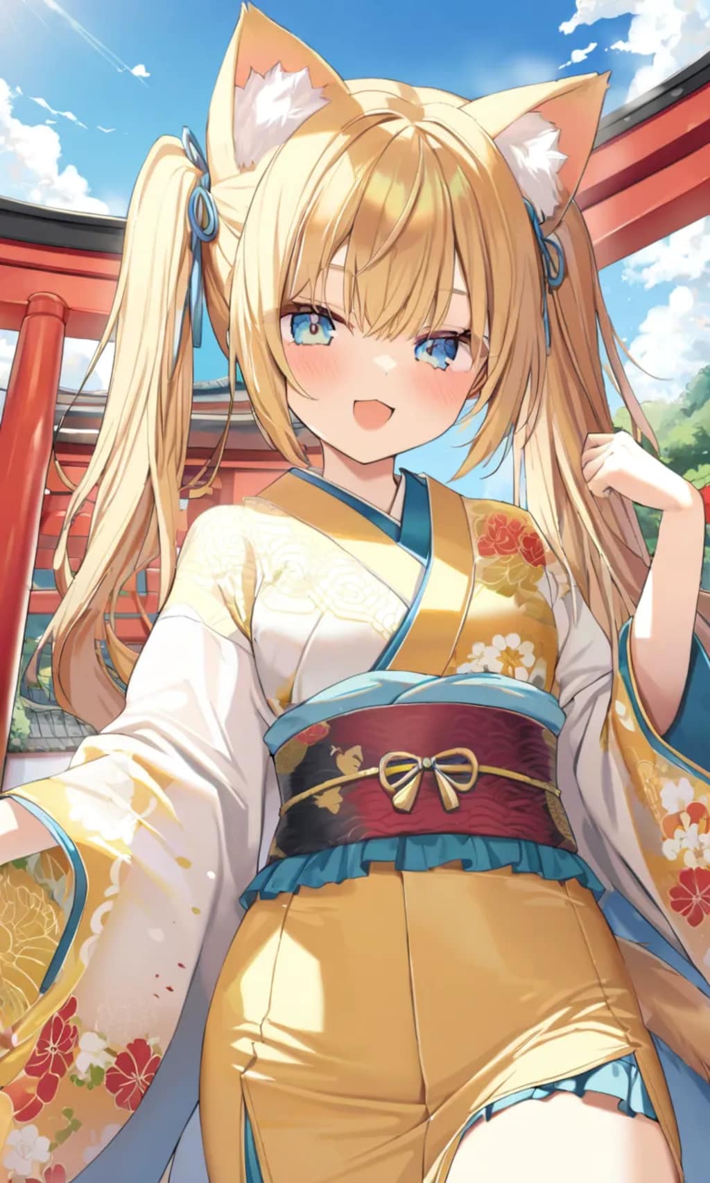 こるり「遅れて着た正月」まや「私達は学生」