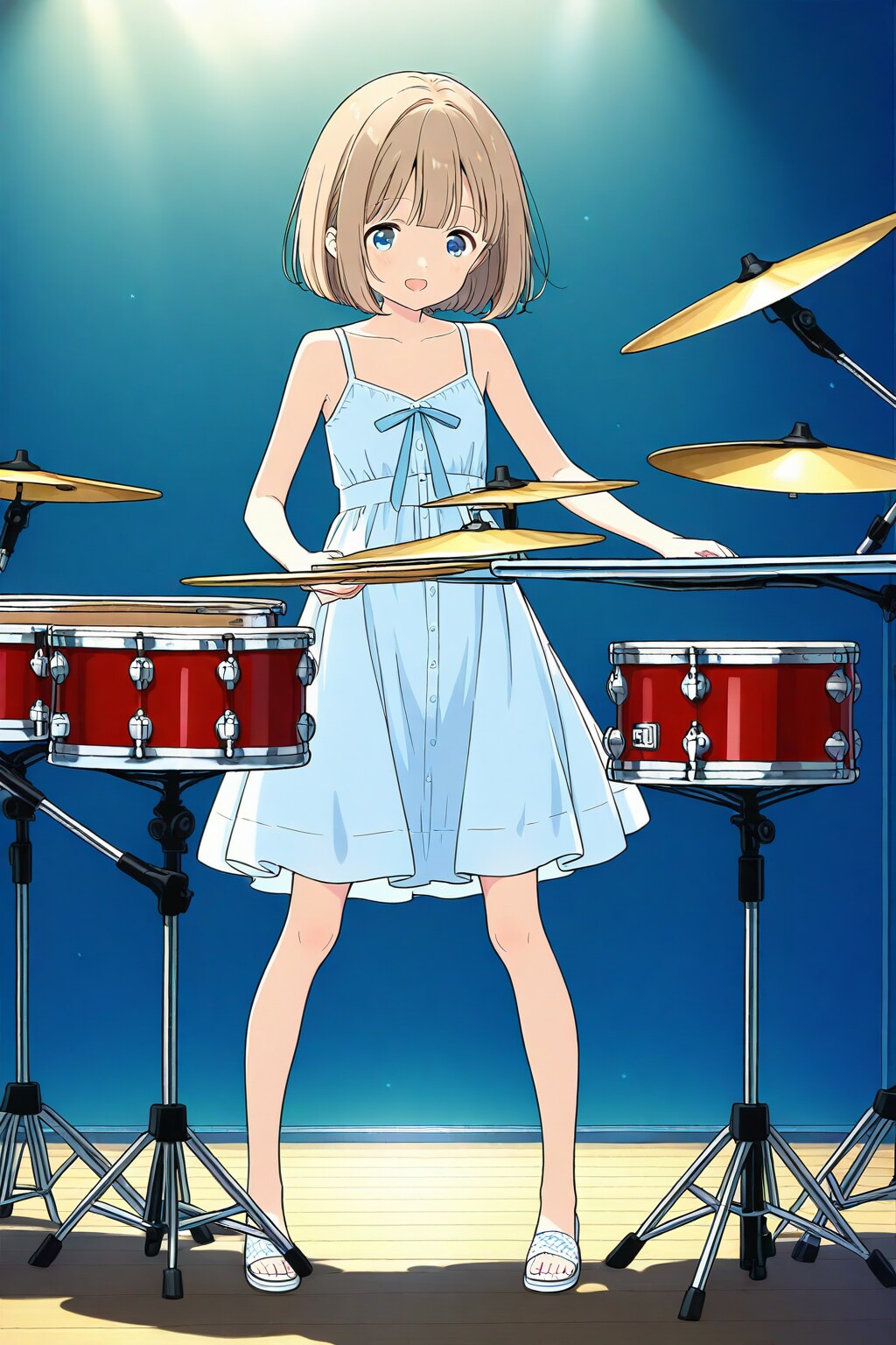 何が弾けるかな？