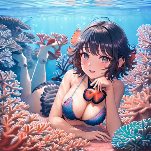230611_水中の少女