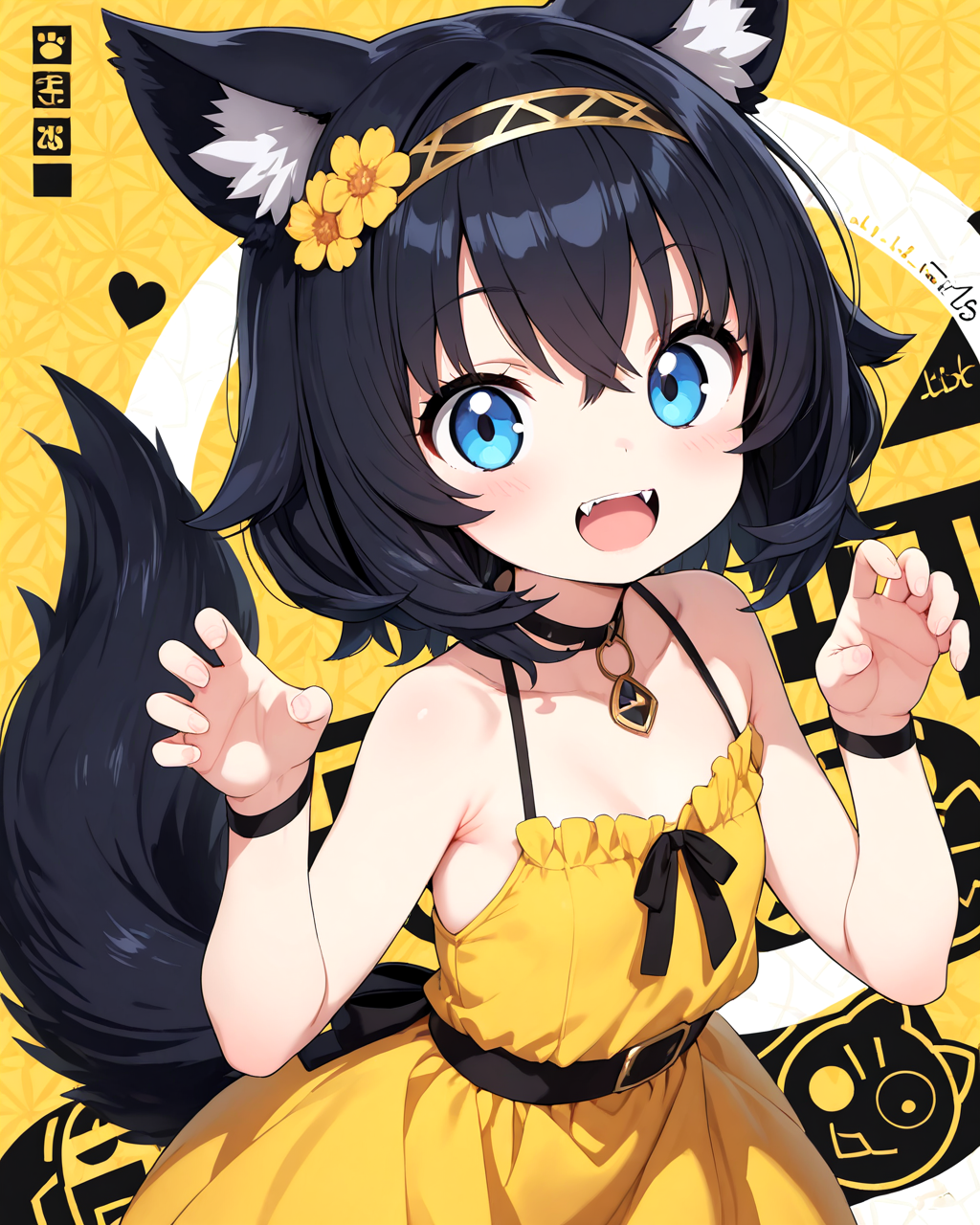 黄色と黒のナルヨちゃん♡【織慈ナルヨ】