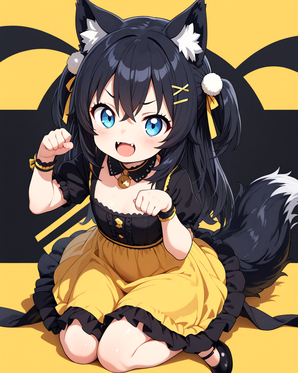 黄色と黒のナルヨちゃん♡【織慈ナルヨ】