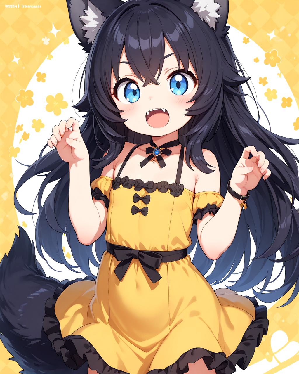 黄色と黒のナルヨちゃん♡【織慈ナルヨ】