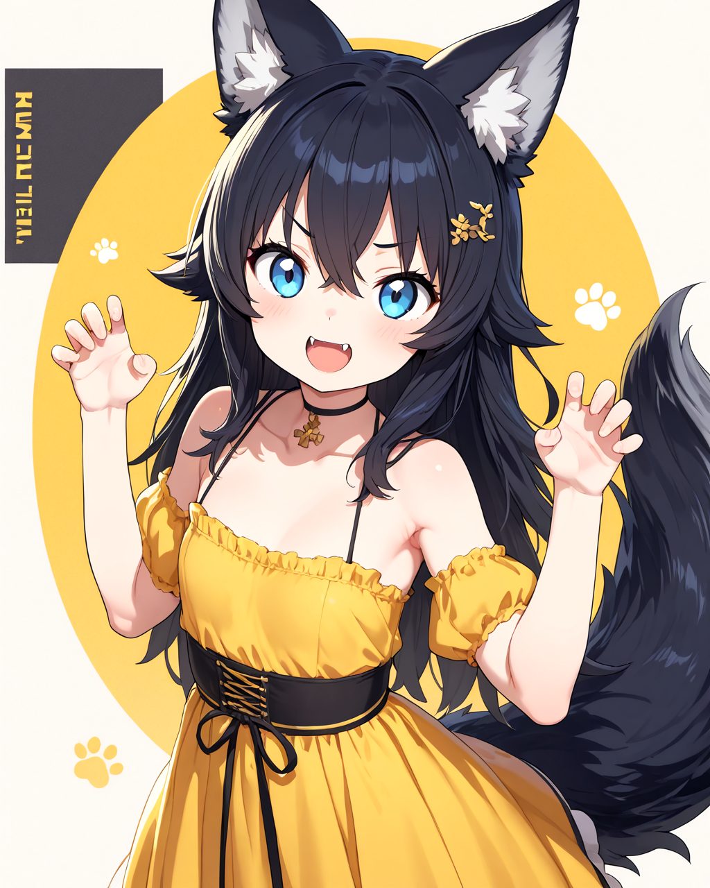 黄色と黒のナルヨちゃん♡【織慈ナルヨ】