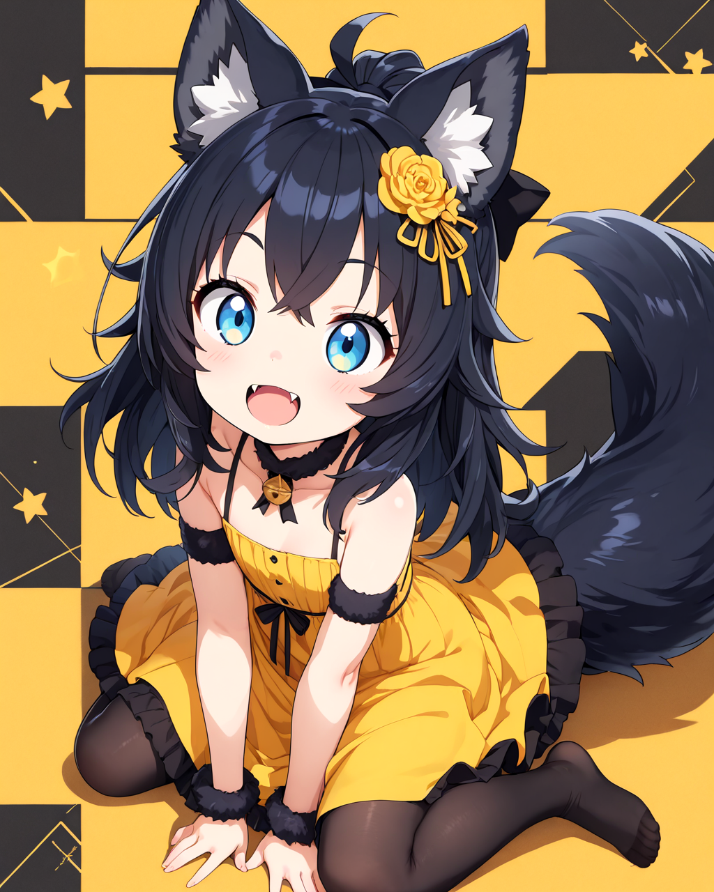 黄色と黒のナルヨちゃん♡【織慈ナルヨ】