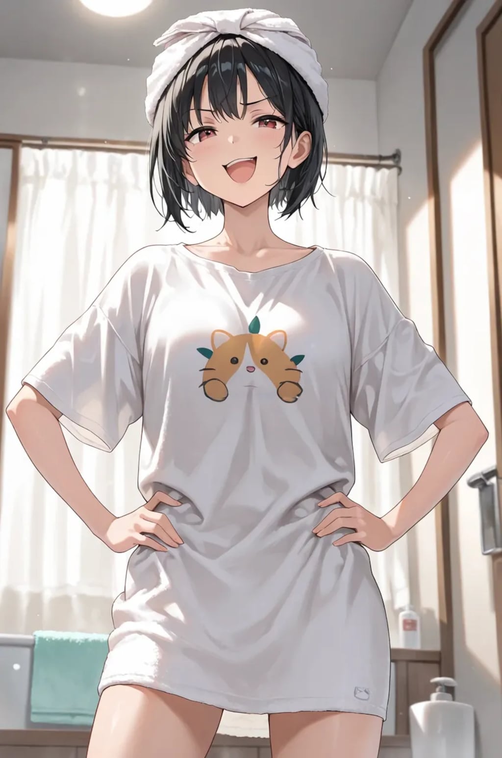 涼しい〜♪