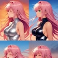舌出し水着さん ④ 2枚目