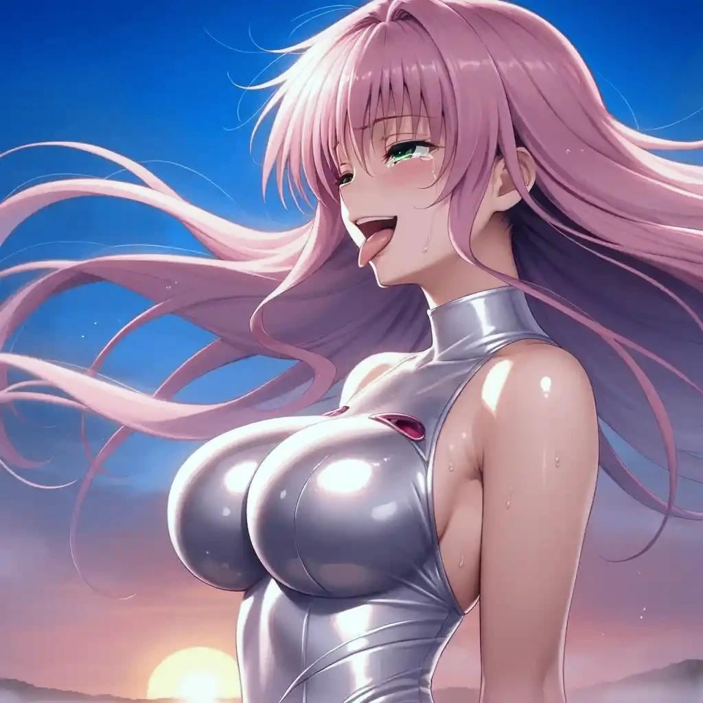 舌出し水着さん ④