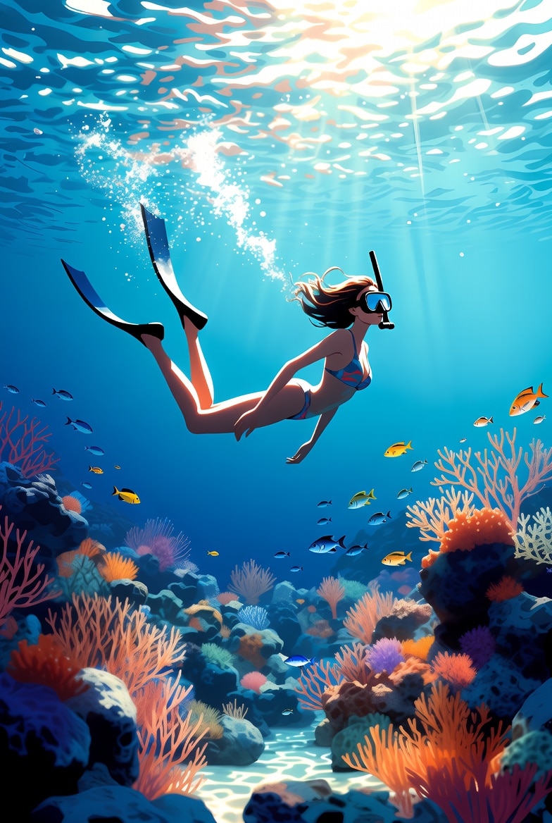 海中散策