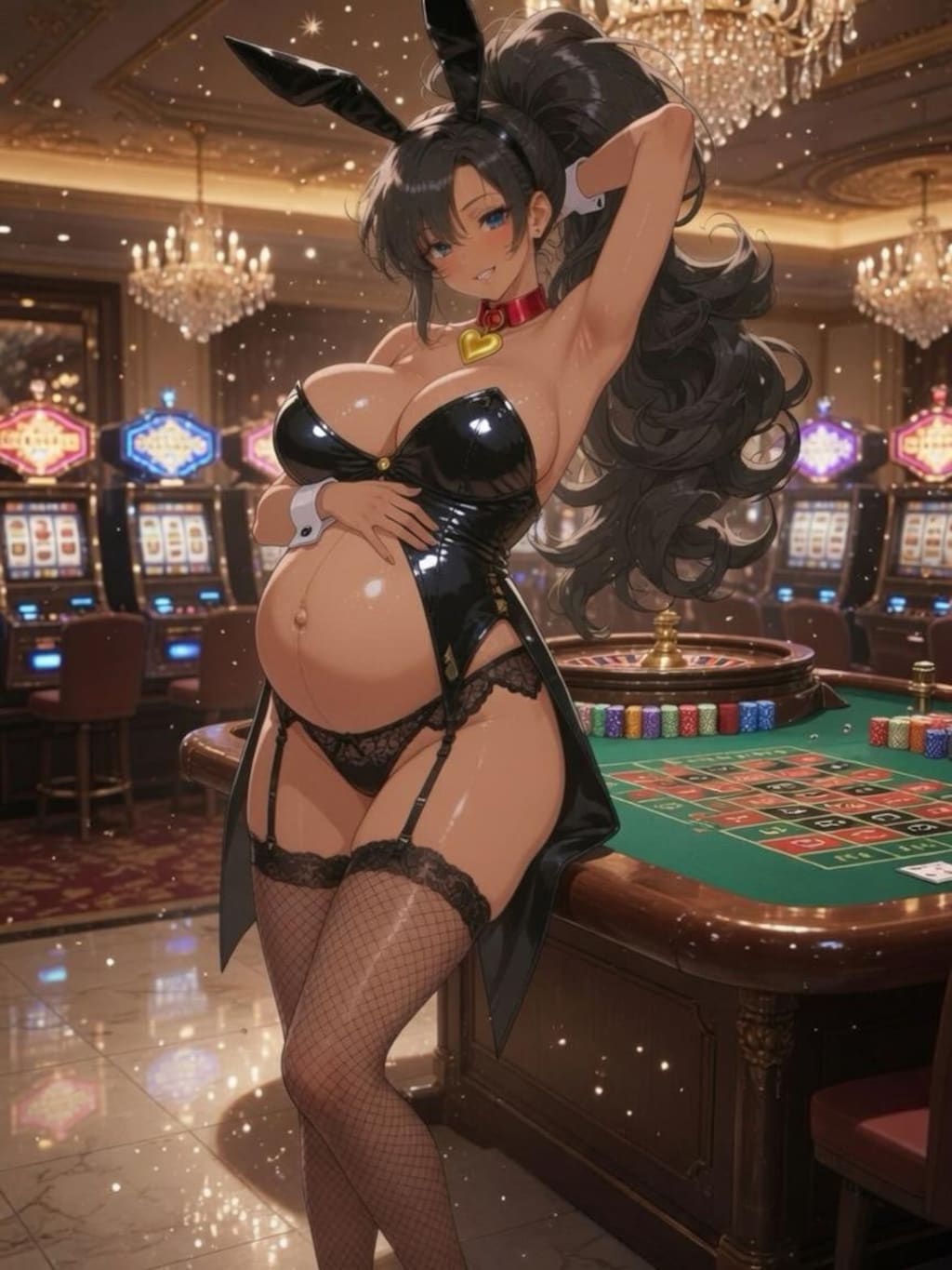 禁酒26日達成をドラクエ5デボラのコスで祝ってくれる専属トレーナー(ギャル妻)