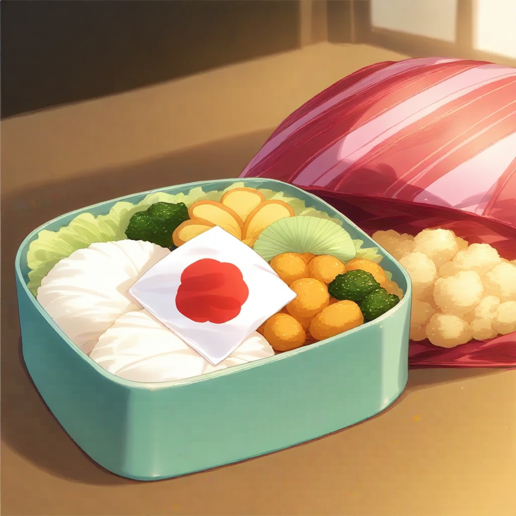 WAVEで日の丸弁当