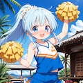 フレフレ〜🤎💚💙 6枚目