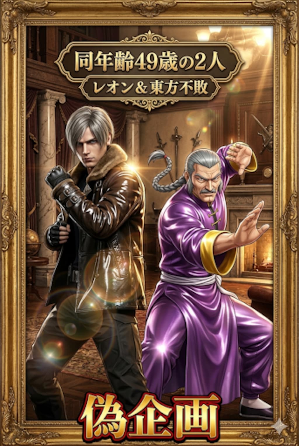 同じ年齢49歳の2人