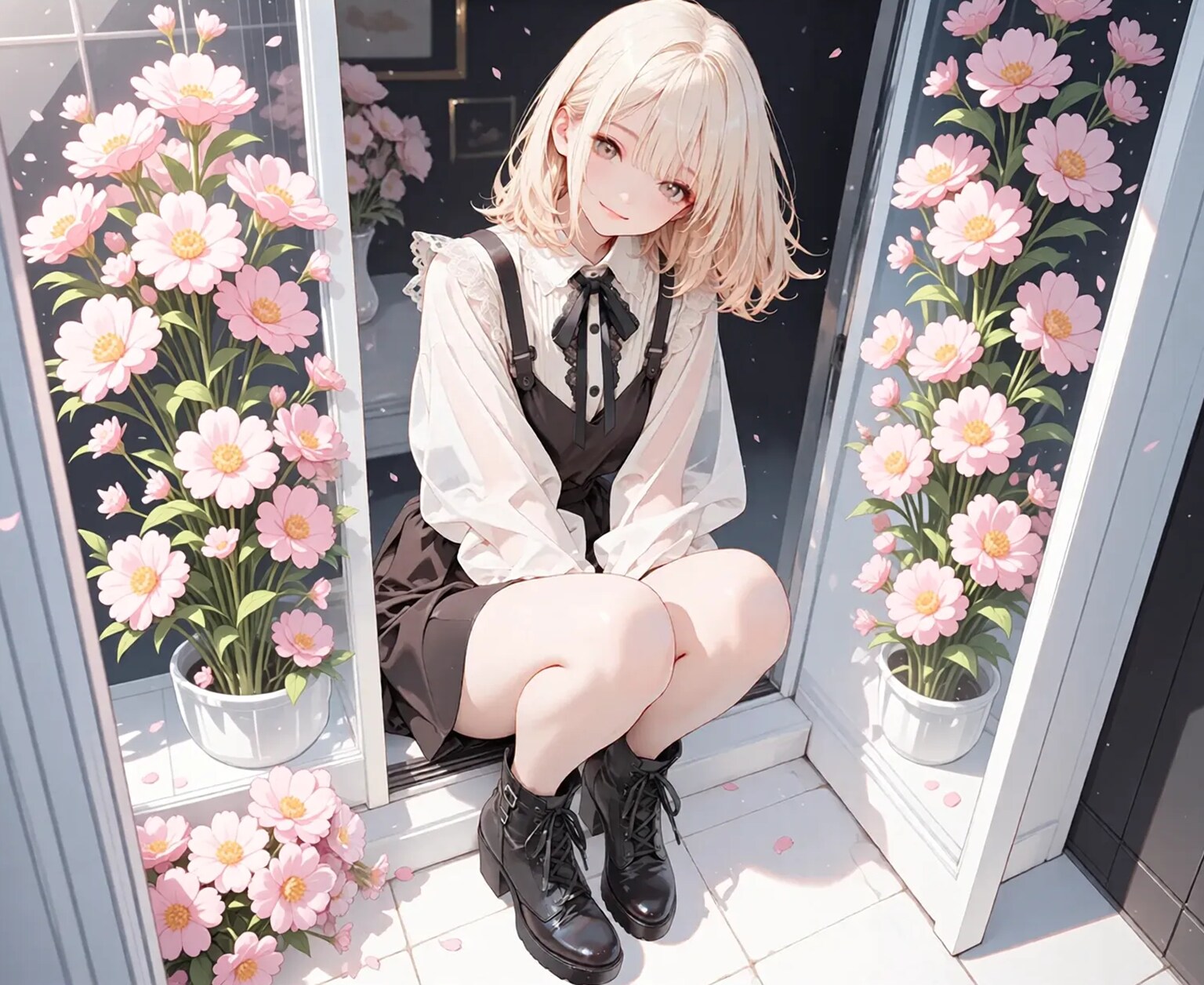 春、花を飾って | の人気AIイラスト・グラビア