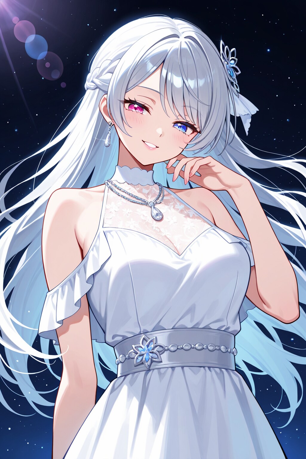 星空と女の子　その１６