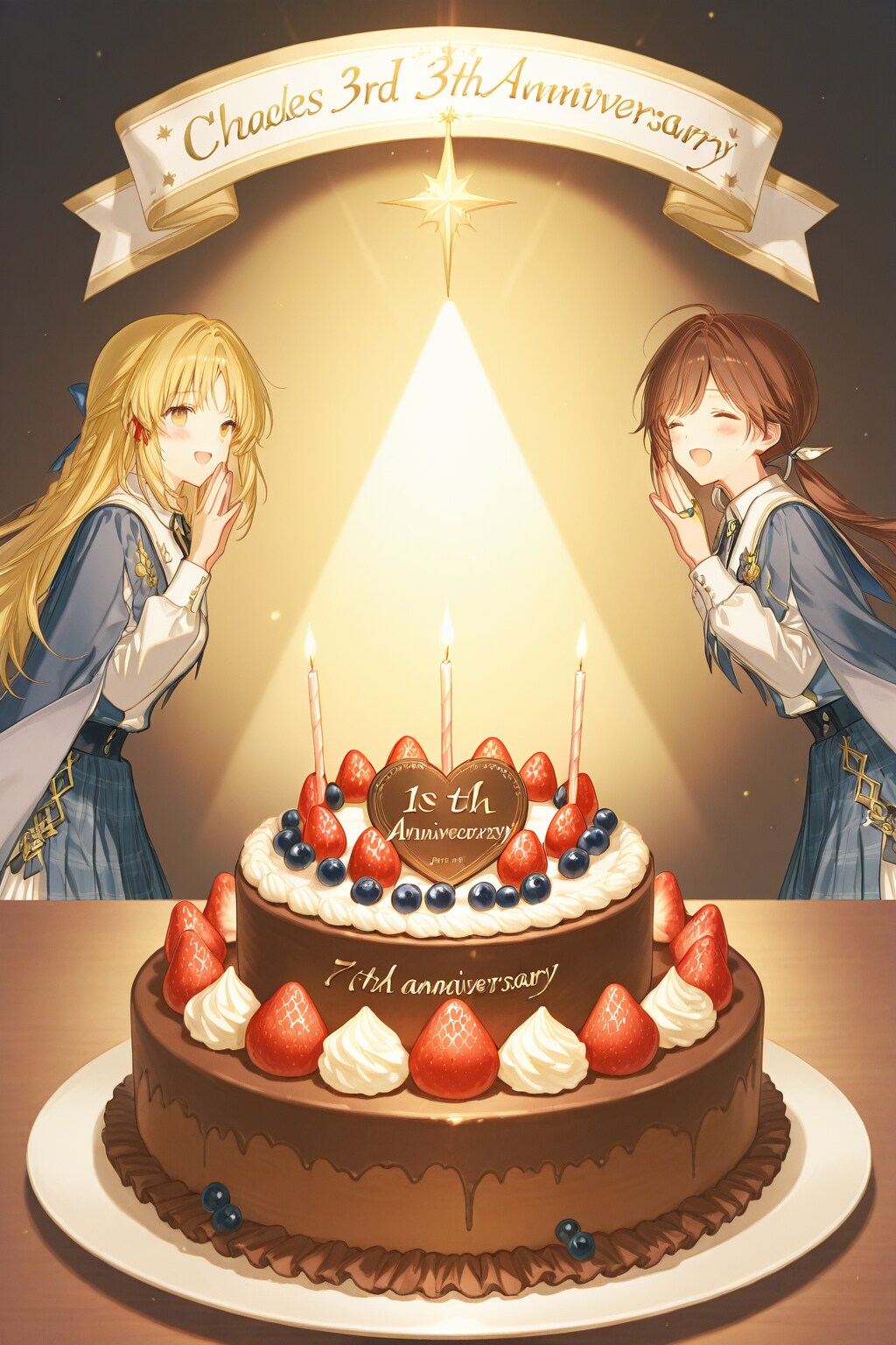 QILINちゃんは３周年をお祝い・・・？