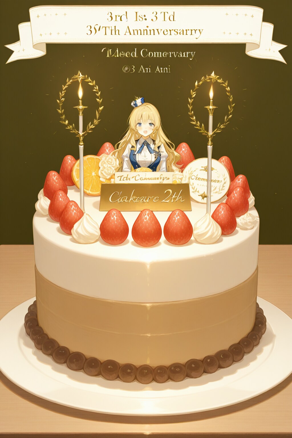 QILINちゃんは３周年をお祝い・・・？