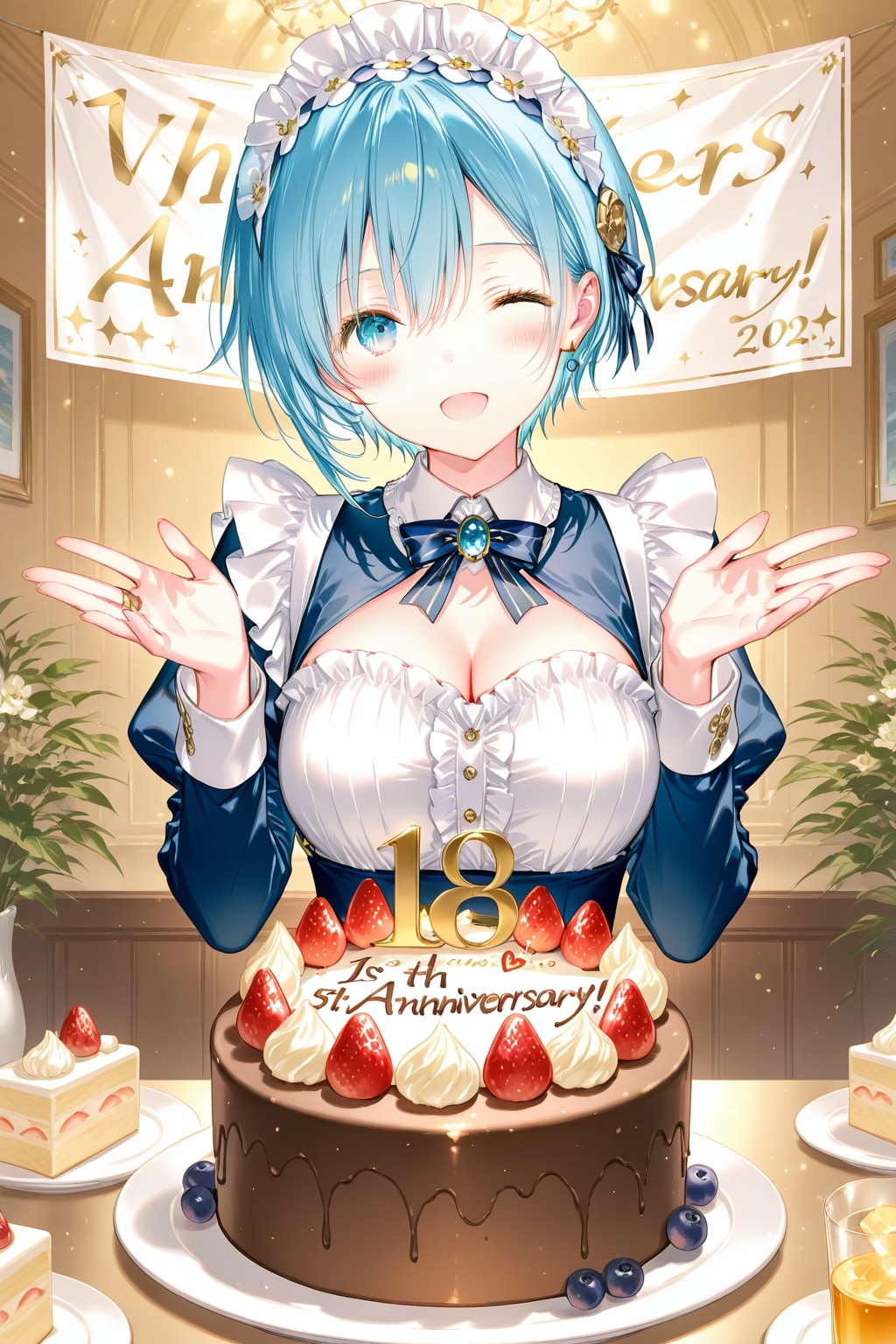 QILINちゃんは３周年をお祝い・・・？