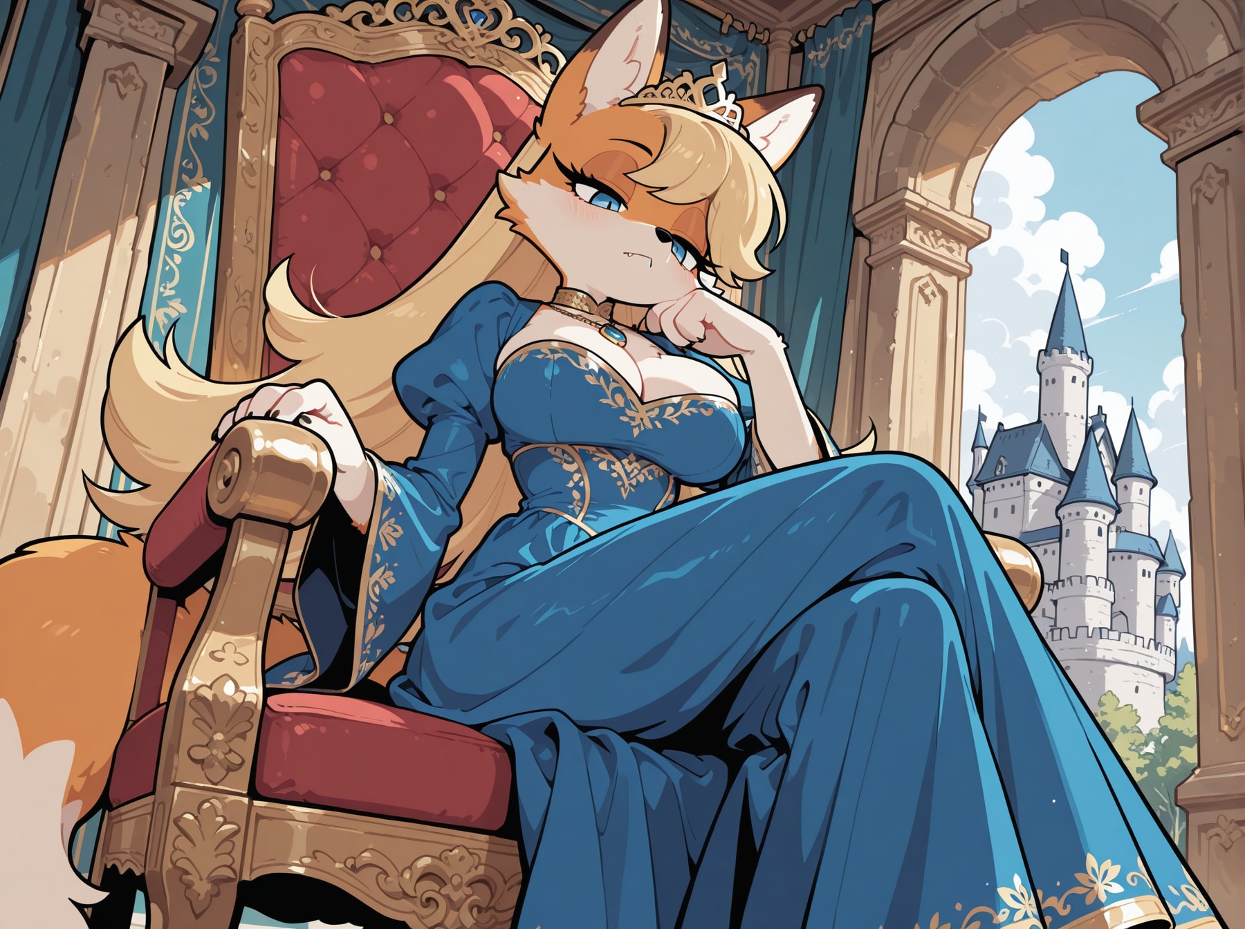 謁見ちゃん | の人気AIイラスト・グラビア