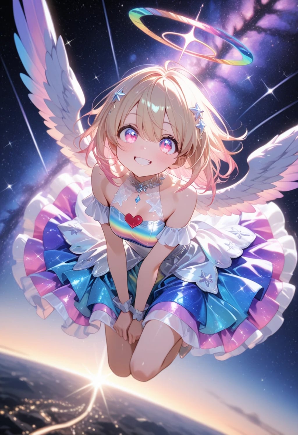 宇宙を駆ける天使