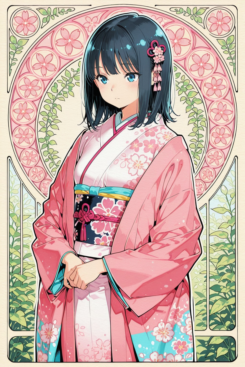 初詣 | の人気AIイラスト・グラビア