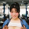 あなたのおっぱい見せてください[油まみれのメカニック女子編] 2枚目