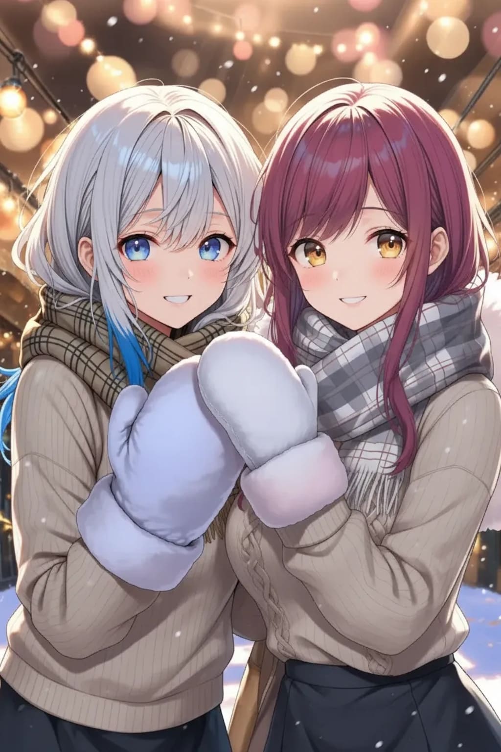 お仕事を終えて！　芽衣ちゃんと一緒！