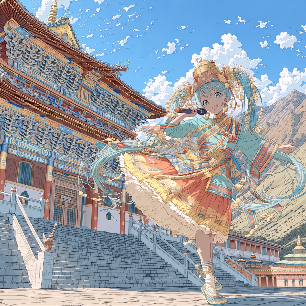 Miku in Tibet | の人気AIイラスト・グラビア