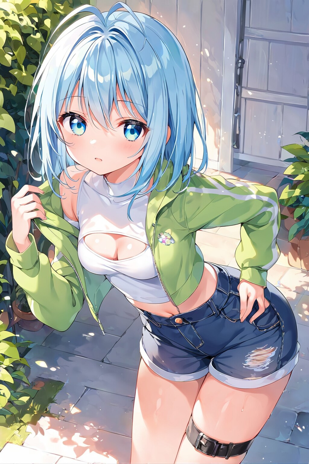 ちょっと露出高かったかしら…