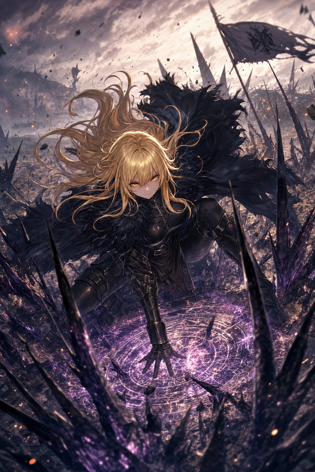 ブロンドの女騎士さん1050