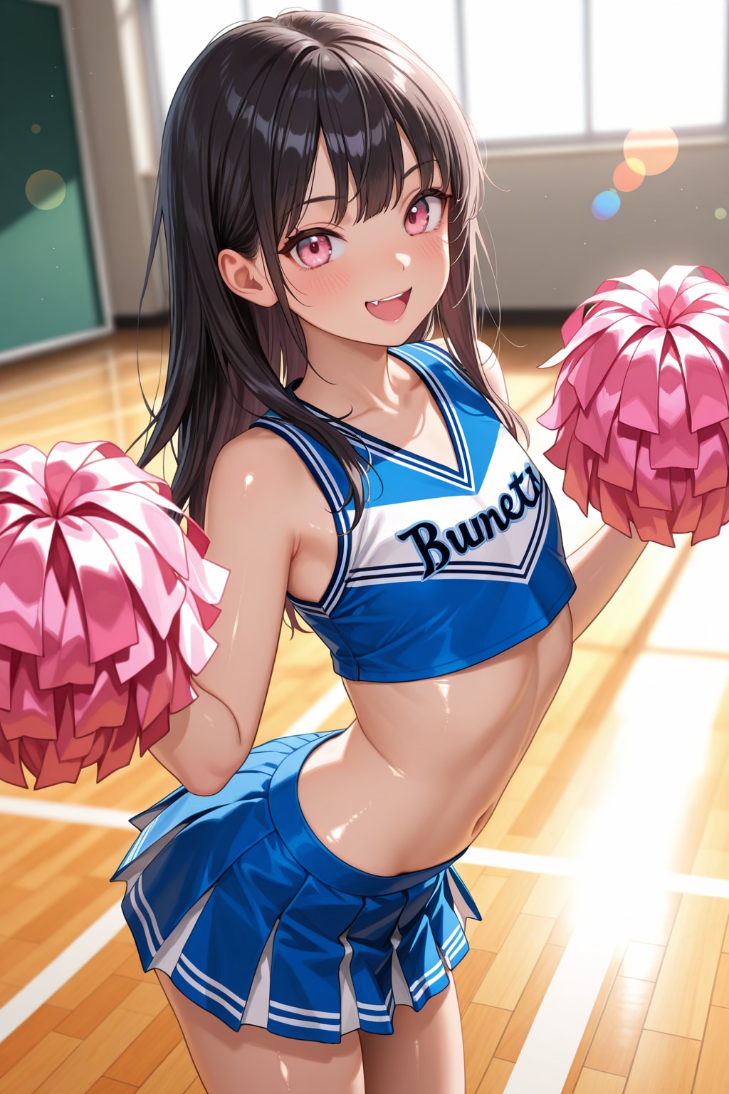 「チアリーディング部なの♡」