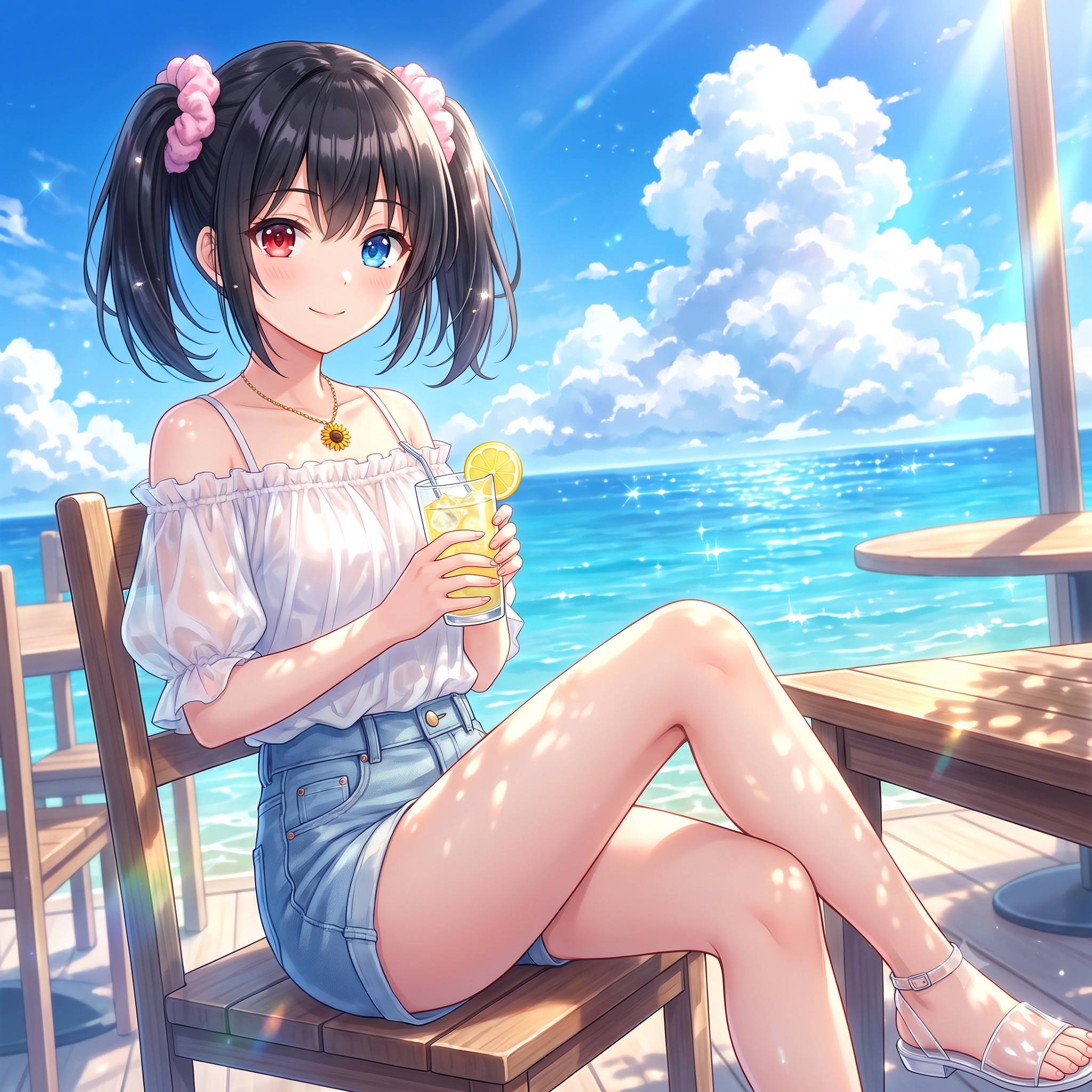 夏コーデ アケちゃん