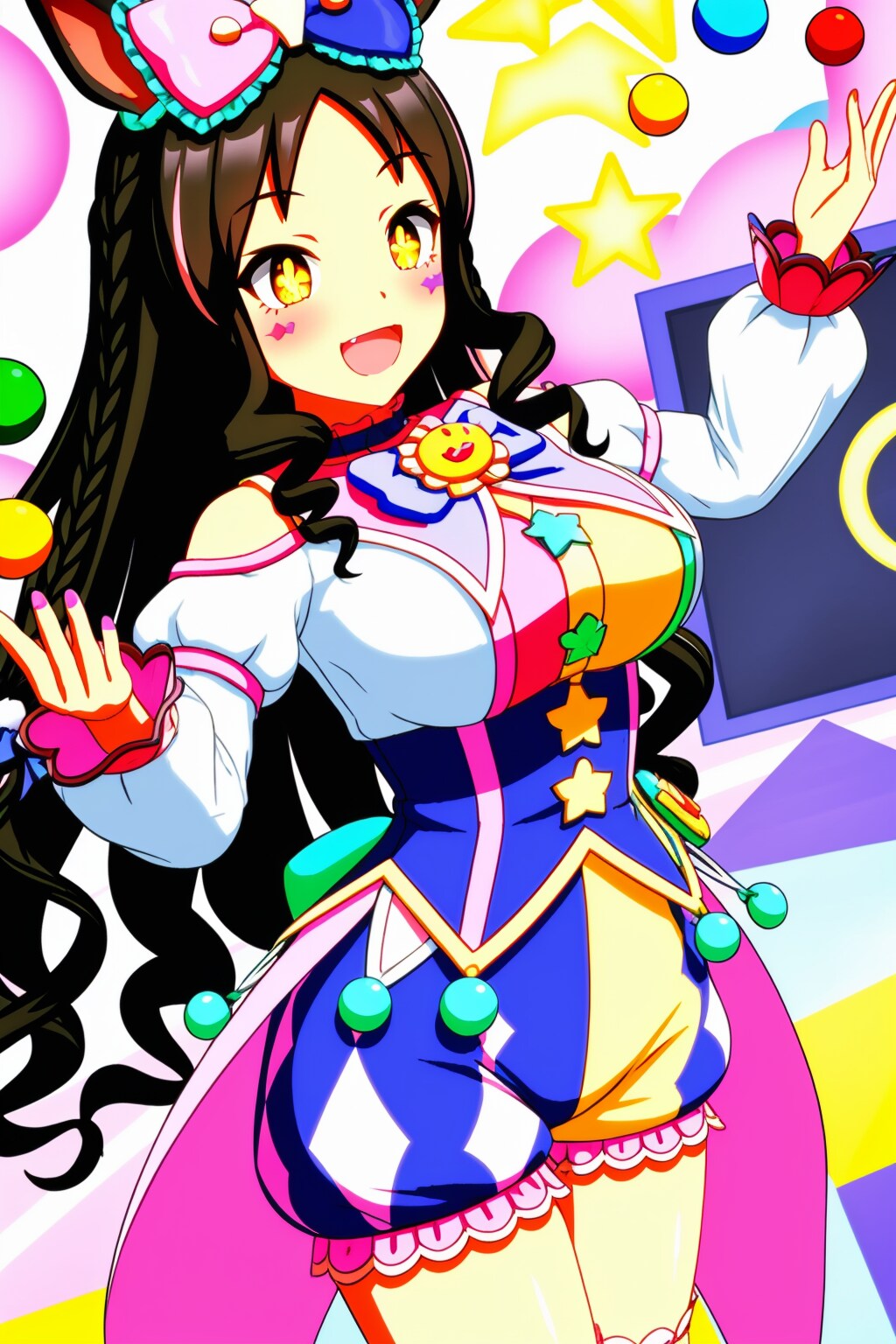 （ウマ娘ホーム画面の太陽）髪を下ろしたマーベラスちゃんをホーム画面にお迎えしたい！？・・だけど！？