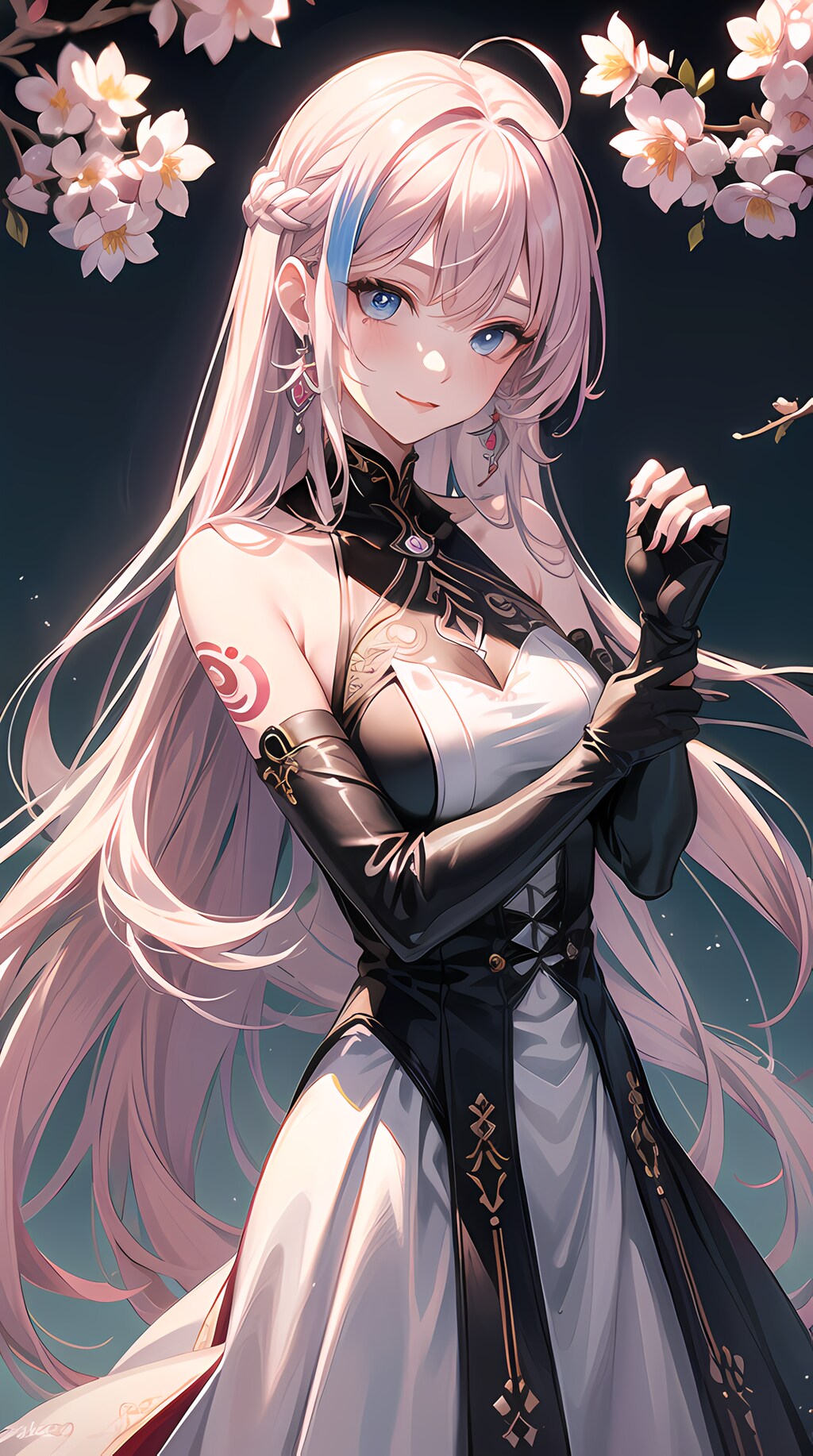 ピンク色を基調としたスタイリッシュ美女