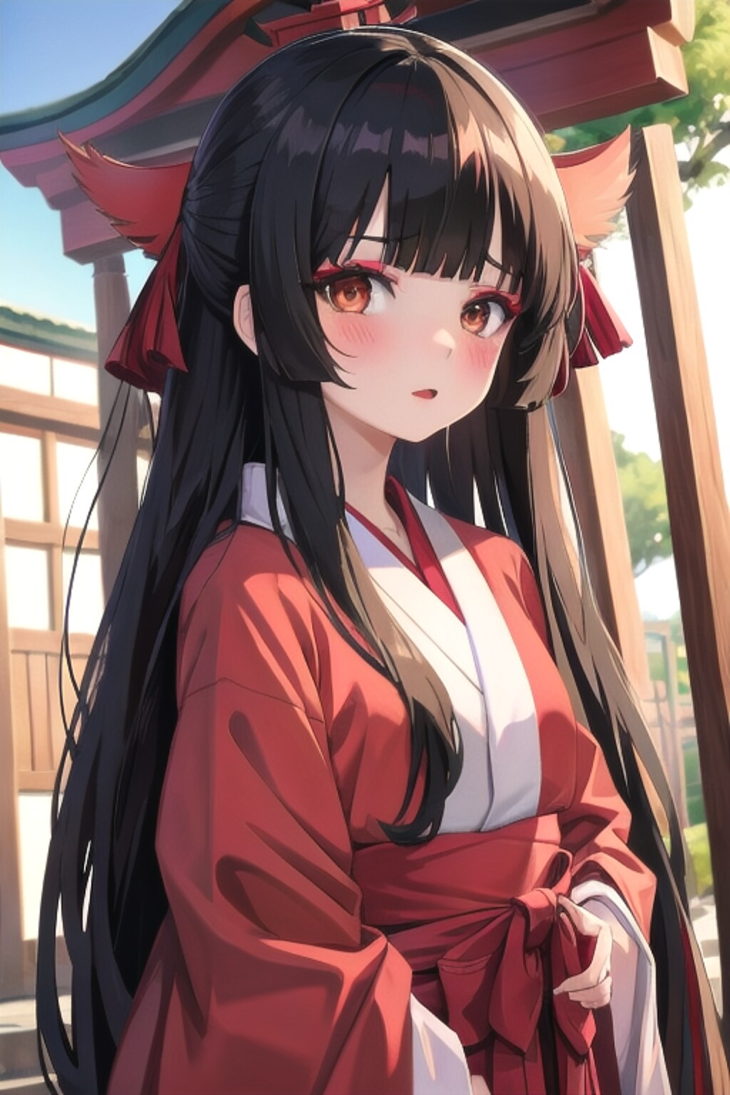 メイクしたさくらちゃん