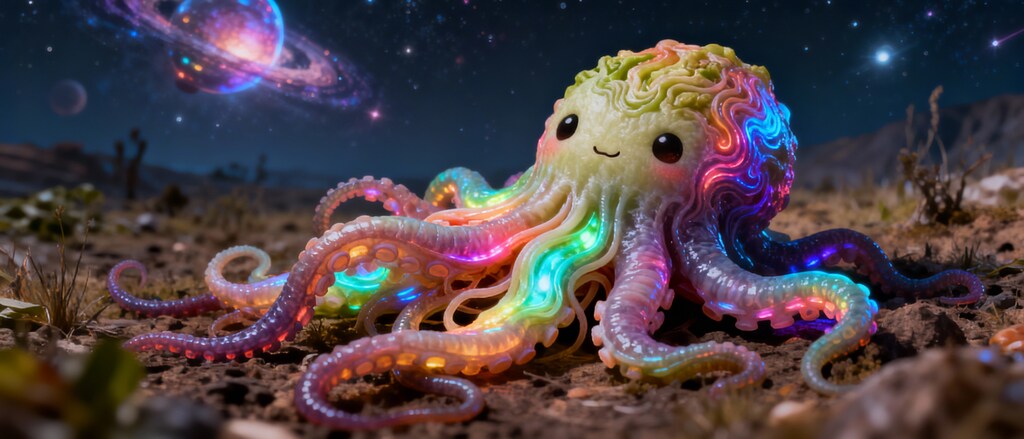 宇宙タコ：未知の食材