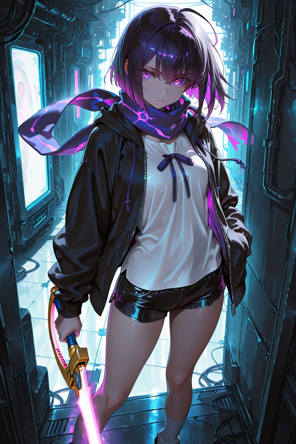 紫色が似合う女の子122