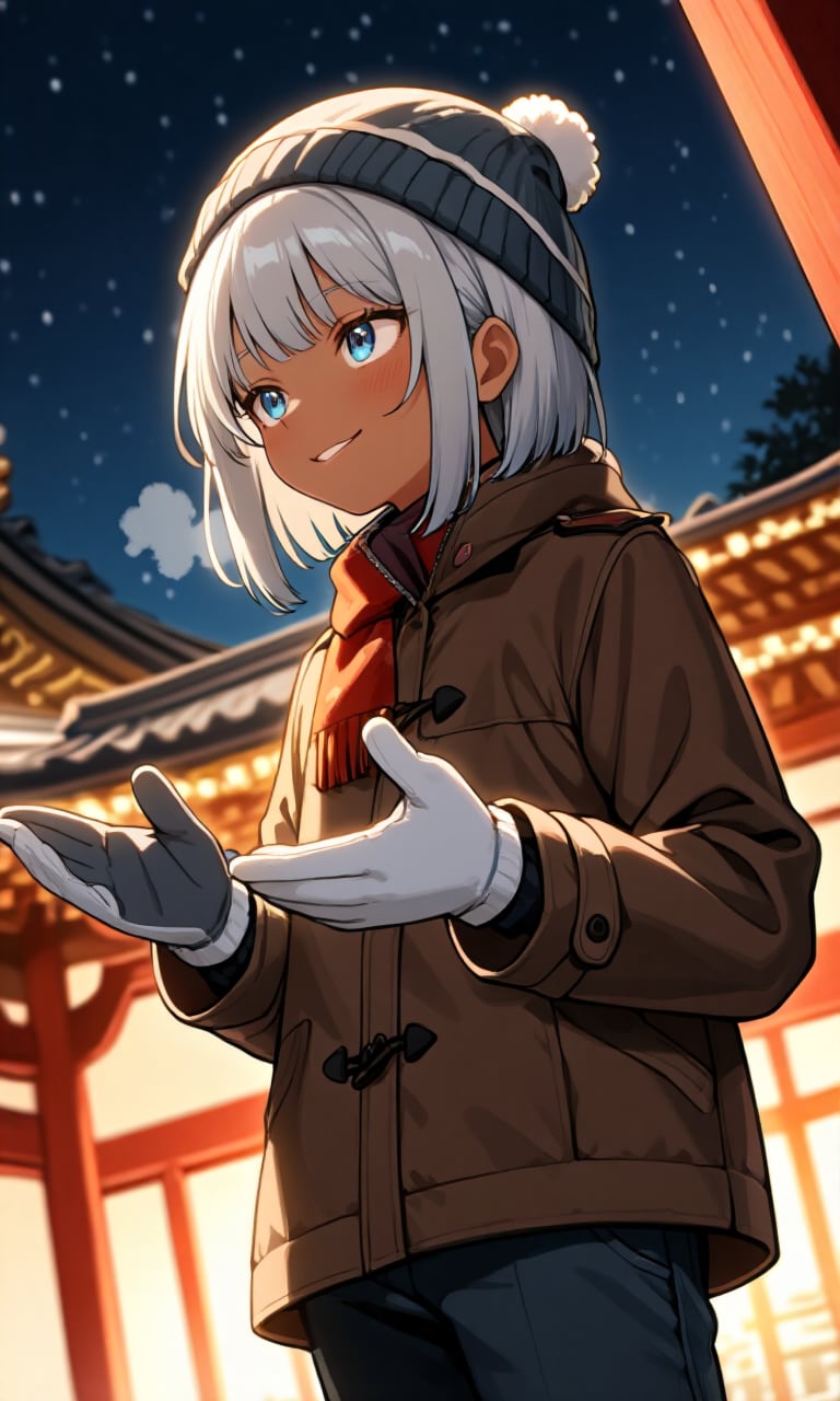 マフラーをした少年〈２〉 | の人気AIイラスト・グラビア