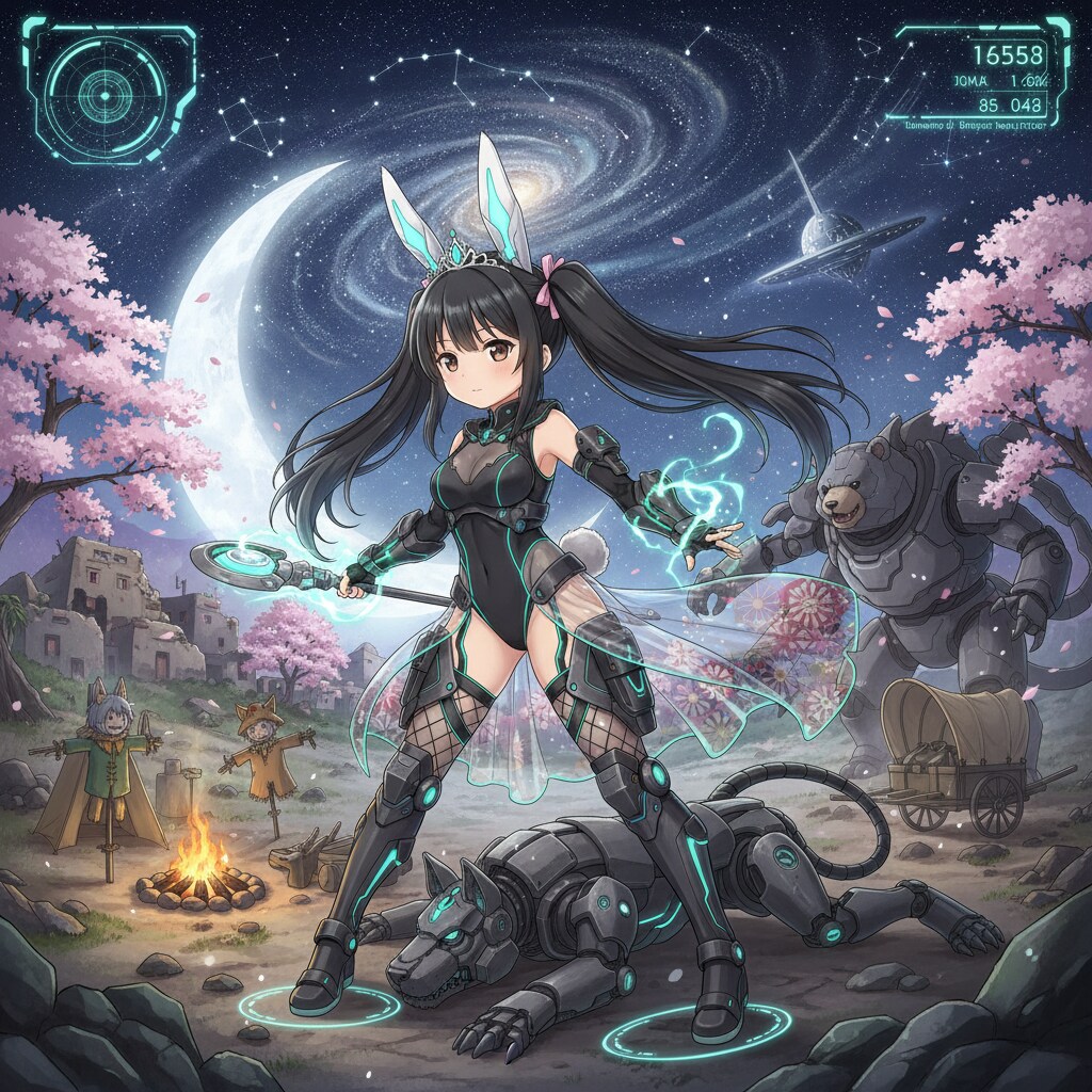 黒ツイぴょん。桜防衛