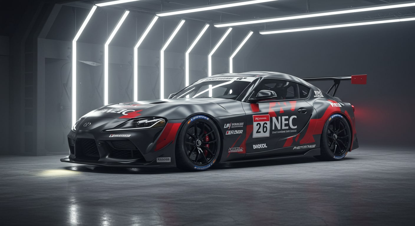 NEC GRスープラレーシングカー | の人気AIイラスト・グラビア