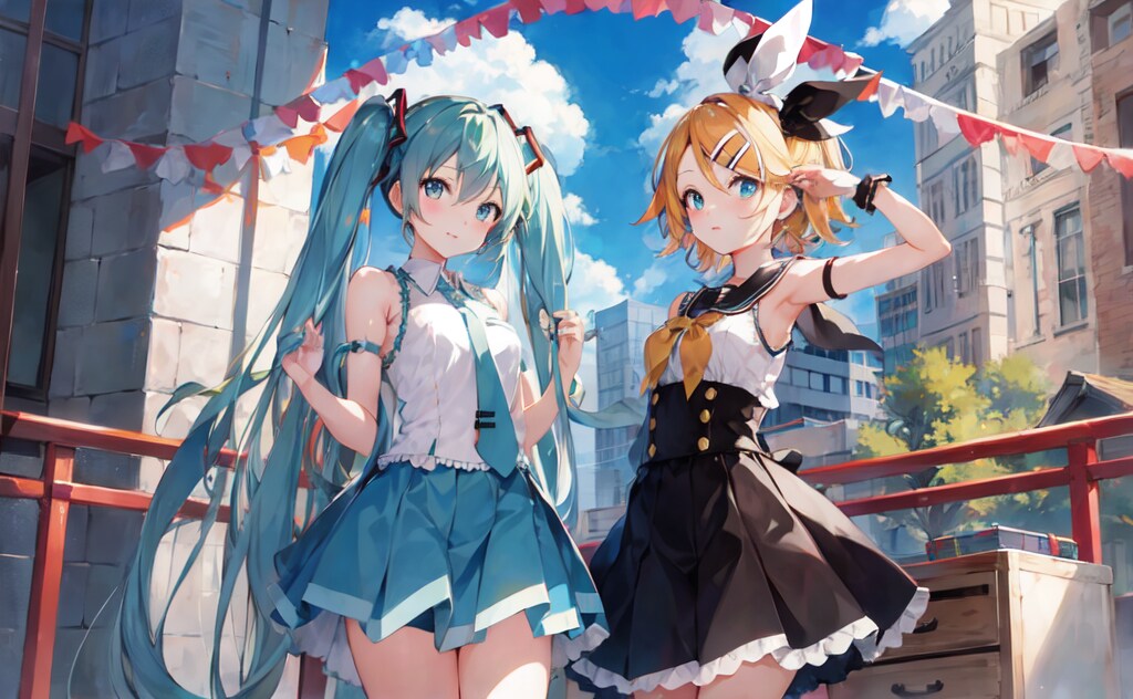 ミク&リン(Latent Coupleテスト)