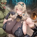 FGO バーゲスト オーク村に捕まっちゃう 4枚目