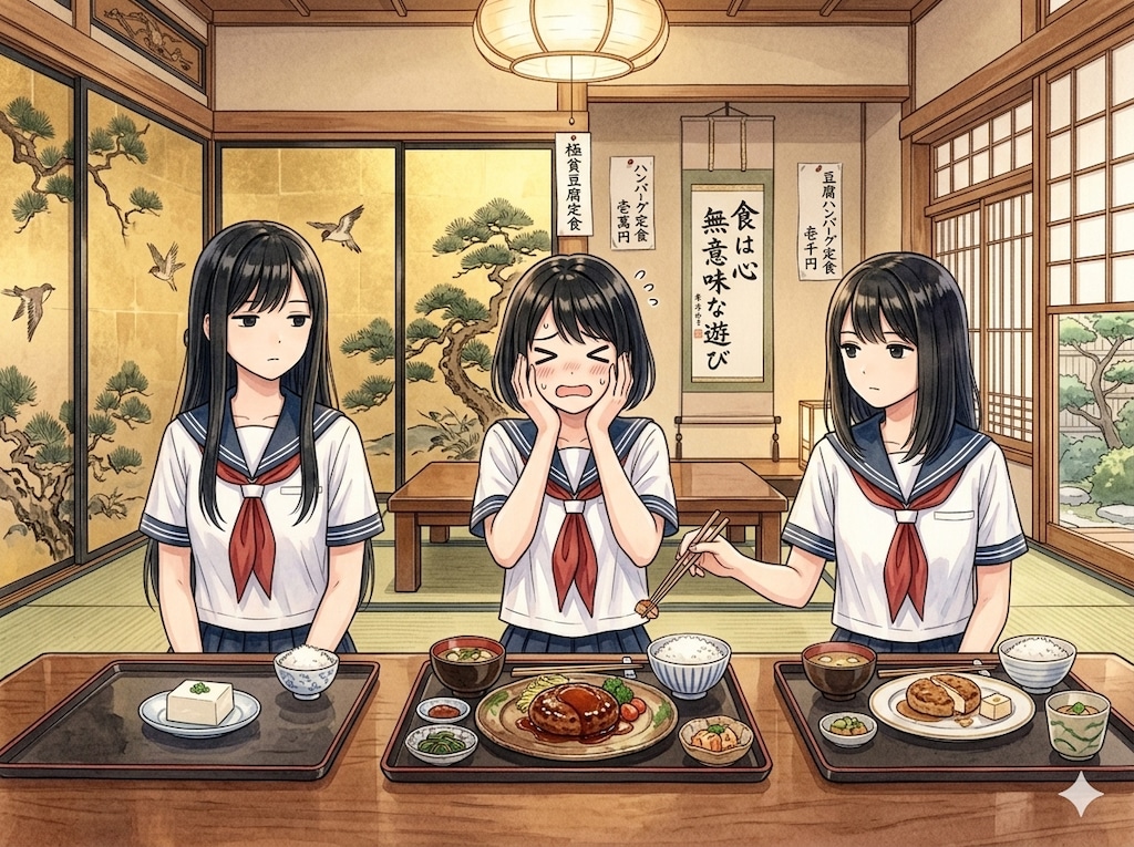 ハンバーグ定職格差