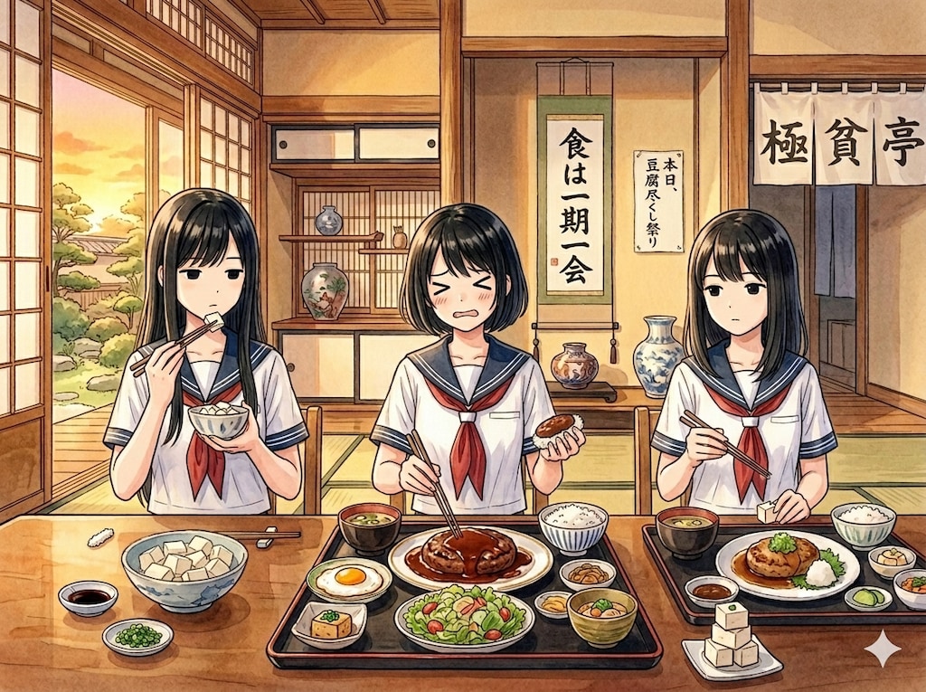 ハンバーグ定職格差