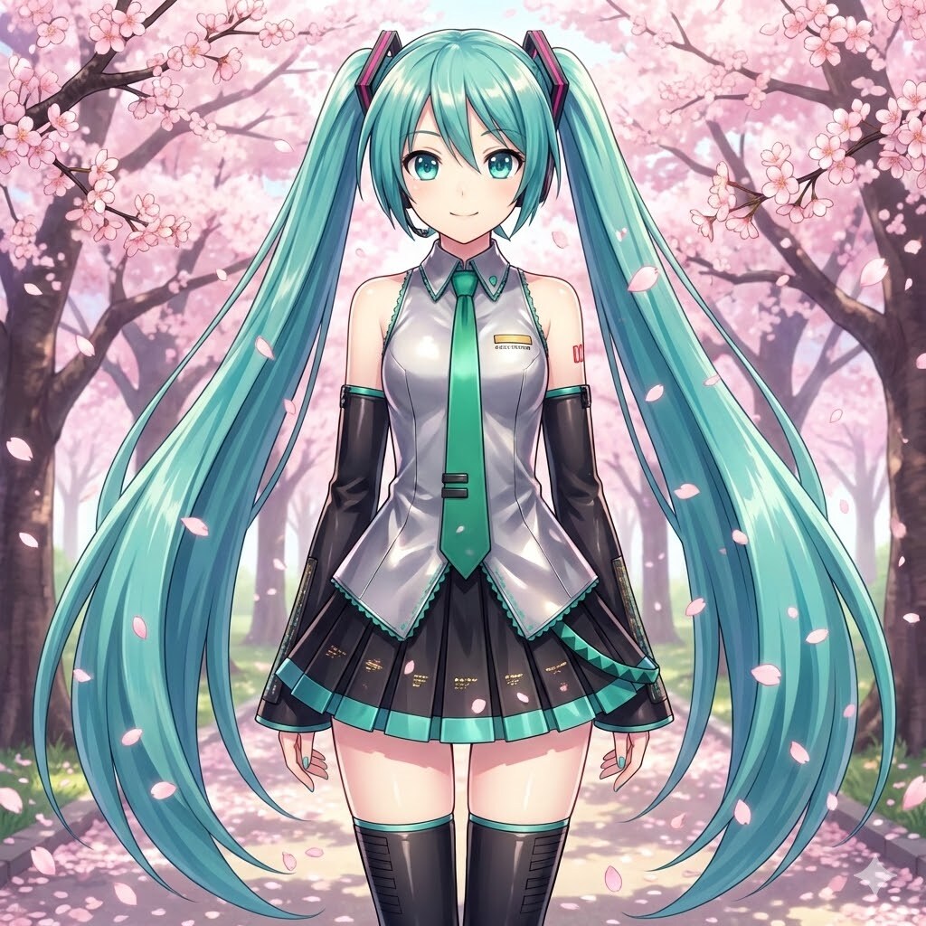 Gemini 初音ミク | の人気AIイラスト・グラビア