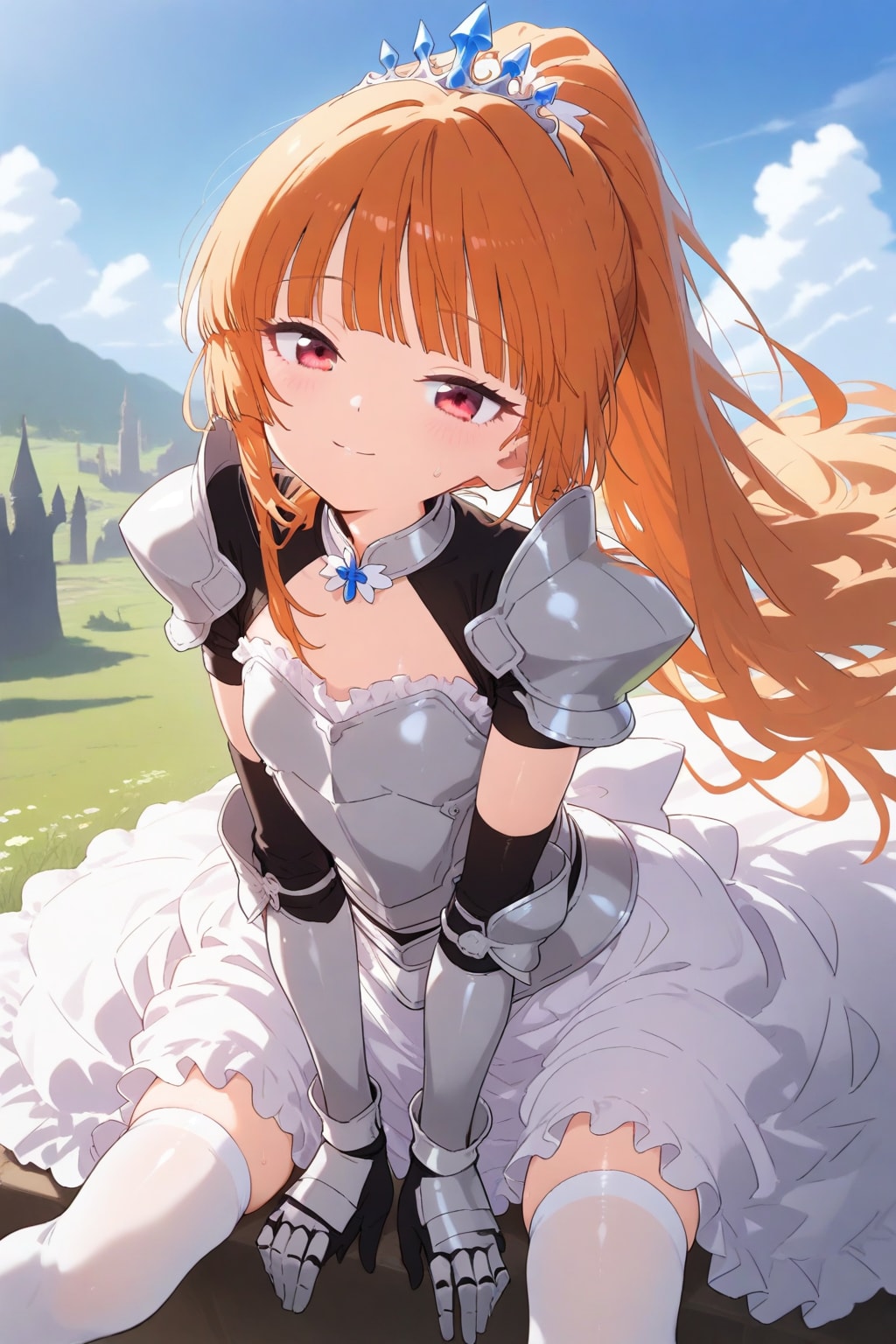 討伐の合間に休憩かな？