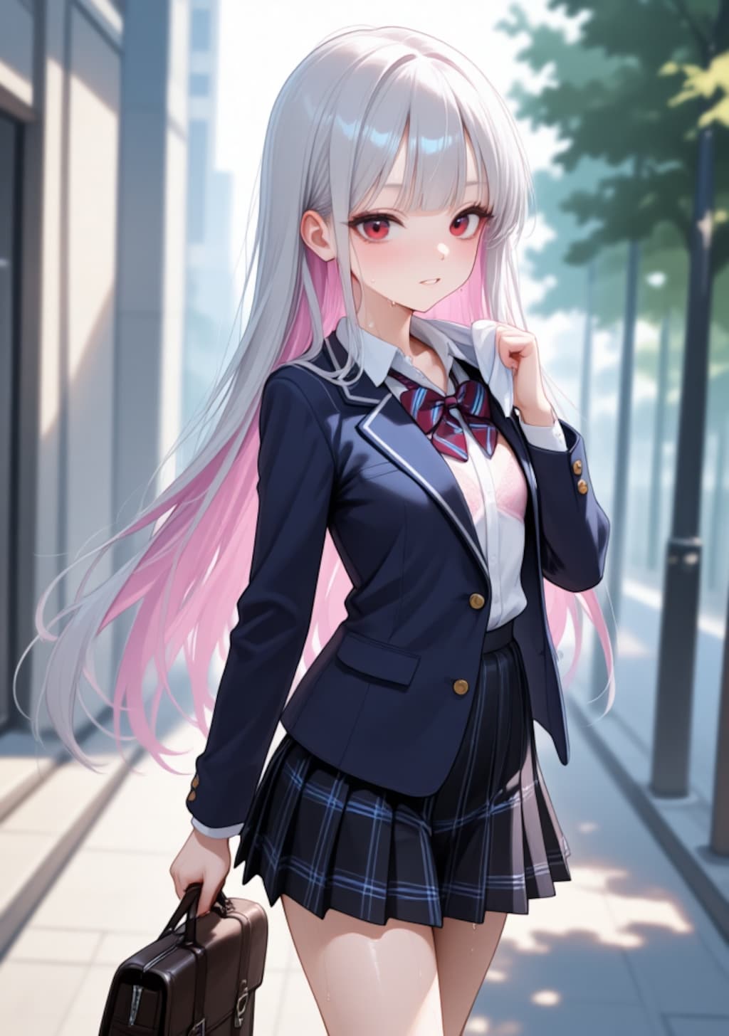 月曜日担当　白髪貧乳吸血姫