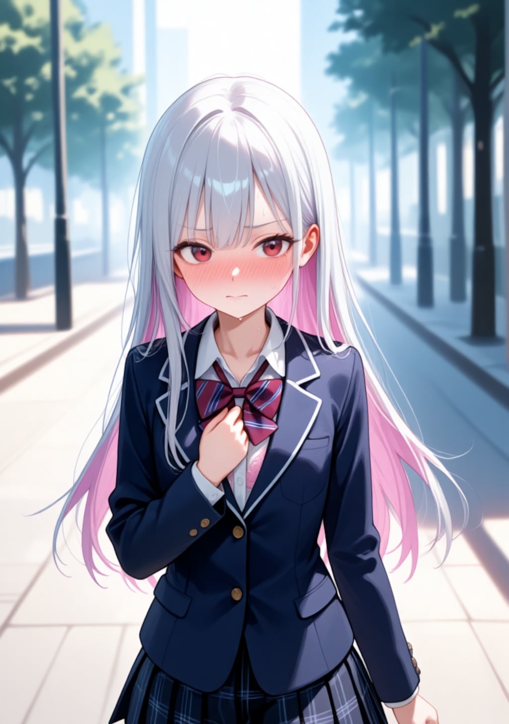 月曜日担当　白髪貧乳吸血姫