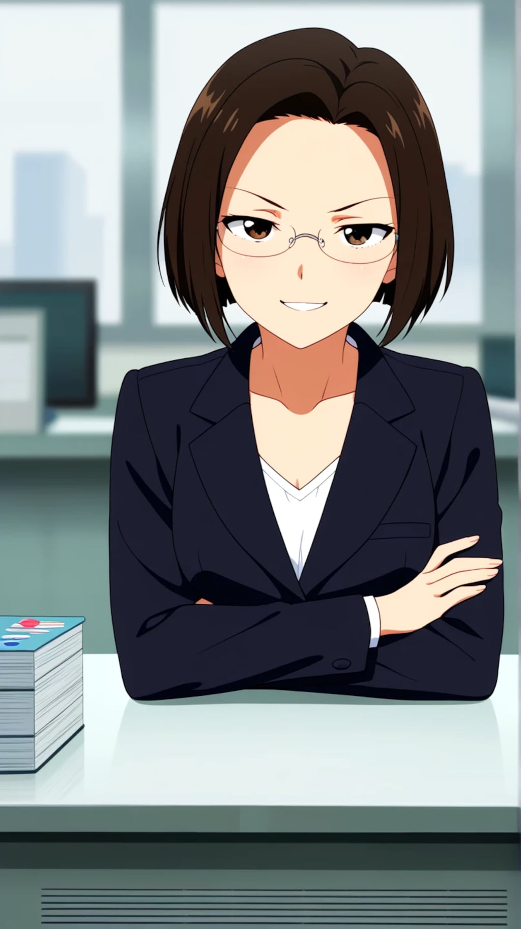 スーツ眼鏡さん(仮)