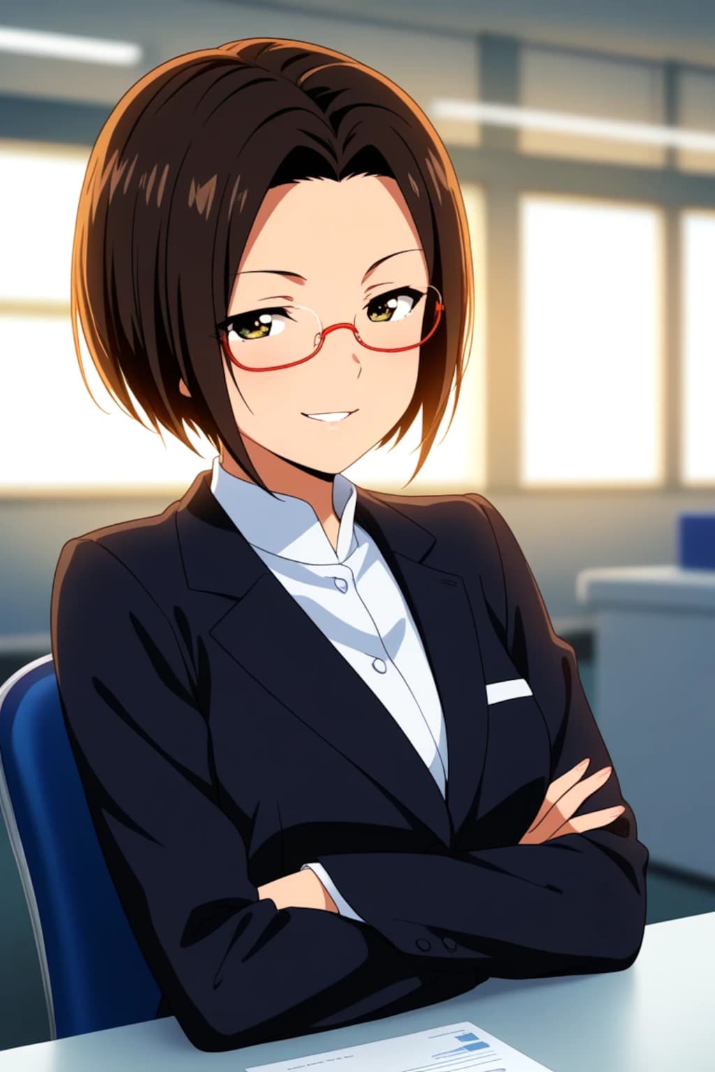 スーツ眼鏡さん(仮)