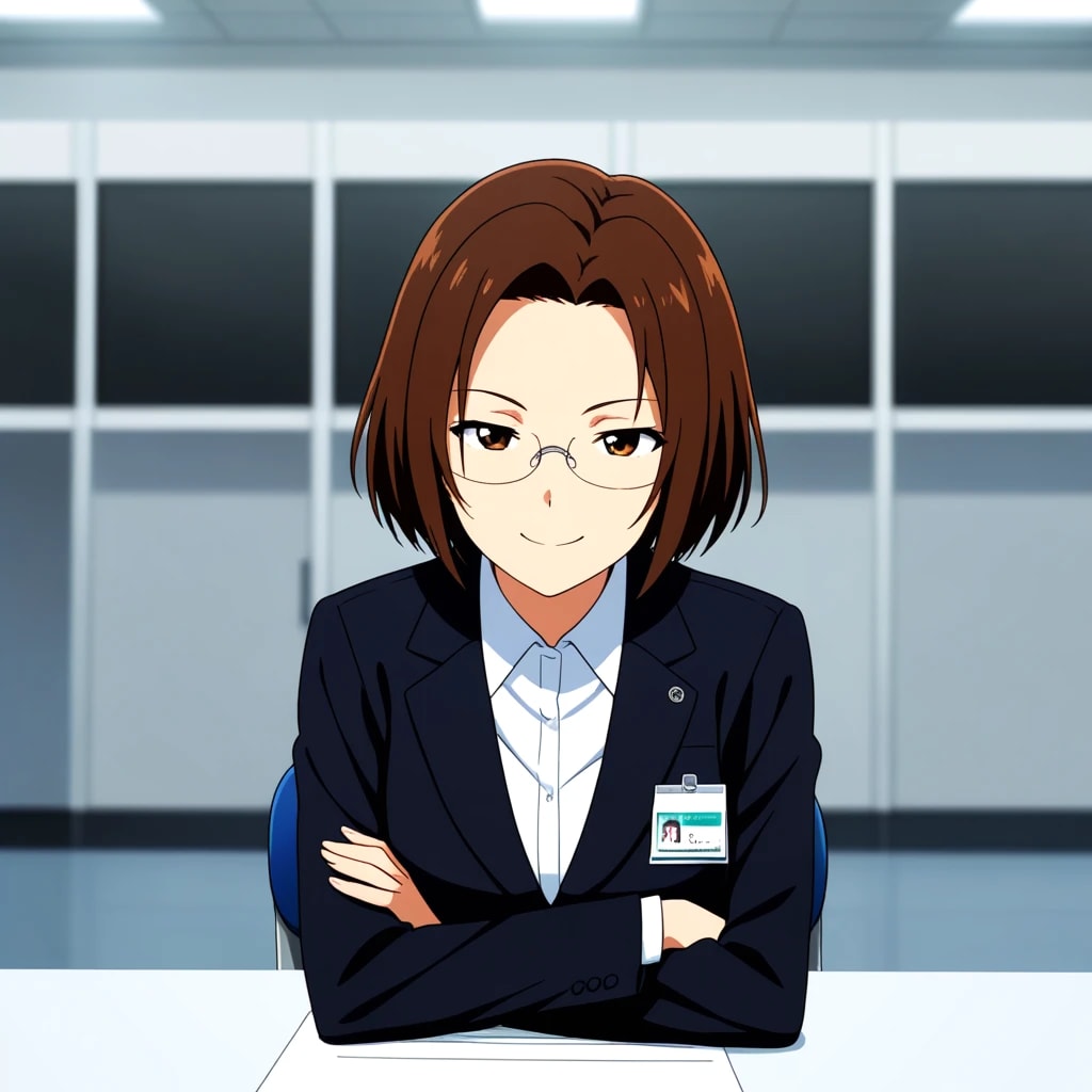 スーツ眼鏡さん(仮)
